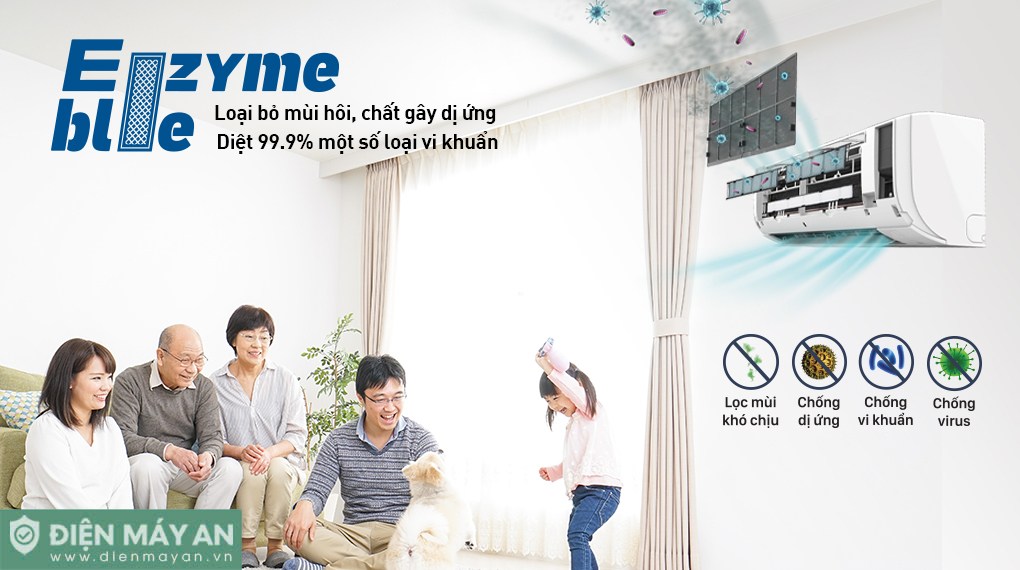 Điều Hòa Daikin Inverter 9000 BTU 2 Chiều FTHF25XVMV